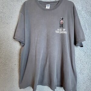 VTG Full Throttle "Original" Energy Drink T-Shirt Gray Size XL Monster Corp.